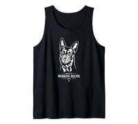 Proud Working Kelpie Dad Funny Dogs Owners Herding Dog Tank Top