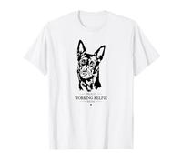 Proud Working Kelpie Mom Funny Dogs Owners Herding Dog T-Shirt