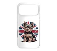 Proud Yorkie Yorkshire Terrier United Kingdom Flag Case for iPhone 17 Pro Max