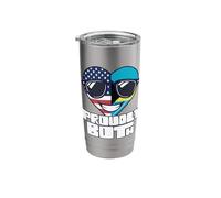 Proudly Both Dual Citizenship Bahamas Stainless Steel Insulated Tumbler