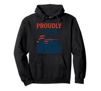 Proudly Loud Monster Truck Design Pullover Hoodie