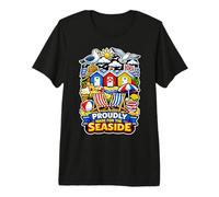 Proudly Made for the Seaside Fun Premium T-Shirt