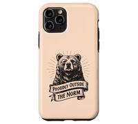 Proudly Outside the Norm Bear Individuality Thinker Case for iPhone 11 Pro