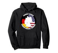 Proudly Served Pioneer Kaserne Germany Military Veteran Army Pullover Hoodie