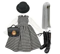 Proudoll 1/3 BJD Doll 60cm 24in SD Ball Jointed Dolls Clothes Winter Dress Suit Clothing and Accessories Sets (07)