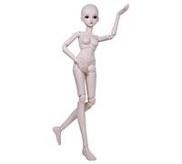 Proudoll 1/3 BJD Doll Customized Doll Body 60cm 24Inches Ball Jointed SD Dolls Joints Move PVC DIY (Freya)