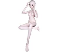 Proudoll 1/3 BJD Doll Customized Doll Body 60cm 24Inches Ball Jointed SD Dolls Joints Move PVC DIY (Gloria)