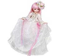 Proudoll 1/4 BJD Doll 45cm - 18" Princess Diana SD Ball Jointed Dolls, Customized Doll Body with Clothes Outfit Set