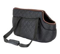 proudpet Quilted Pet Carrier Small Dog Handbag Cat Carry Bag (Black)