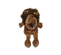 Proumhang Hand Puppets With Full Body for Kids,Animal Hand Puppets Farm Theme Puppets Toys Set,Plush Pretend Toys Zoo Friends Puppet Theatre with Movable Open Mouth,35cm,Brown Lion