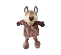 Proumhang Hand Puppets With Full Body for Kids,Animal Hand Puppets Farm Theme Puppets Toys Set,Plush Pretend Toys Zoo Friends Puppet Theatre with Movable Open Mouth,35cm,Wolf
