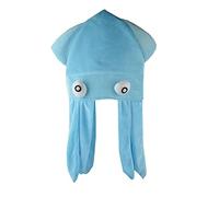 Proumhang Squid Hat,Funny Party Hats,Funny Fun and Crazy Hats,Sea Animal Hat,Halloween Party Accessories 60cm x 30cm Blue