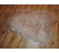 Provellus Genuine Premium Icelandic Sheepskin Sheepskin Lambskin Top Tanned Light Brown