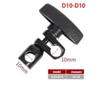 Proven Design Swivel Clamp Chuck for Dial Indicator Gauge Steady and Strong Grip (D10-D10)