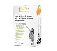 Proven Probiotics Lactobacillus and Bifidus with A-Z Multivitamins Child Tablets - Pack of 30