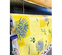 Provençal Printed Oilcloth 140 x 280 cm Yellow - Sold by the Metre