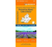 Provence- Alps - French Riviera - Michelin Regional Map 527