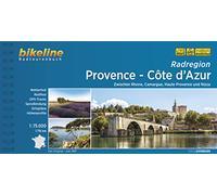 Provence - Côte d'Azur Radregion: Zwischen Rhone, Carmague, Haute Provence und Nizza, 1:75.000, 1.716 km, wetterfest/reißfest, GPS-Tracks Download, LiveUpdate (Radtourenbücher)