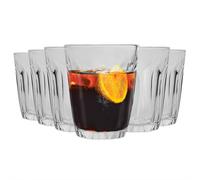 Provence Drinking Glasses - 130ml Tumblers for Water, Juice - Pack of 6