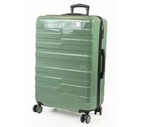 Provence Lightweight Luggage 8 Wheels TSA Locks Hardshell Suitcase Pierre Cardin Green Medium