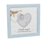 Provence Message Heart Photo Frame - Baby Boy