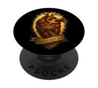 Proverbs 16:9 - Biblical Christian PopSockets Adhesive PopGrip