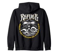 Proverbs 18 10 The Name of the Lord is a Strong Tower Bible Zip Hoodie