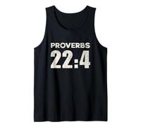 Proverbs 22:4 Have Humility Fear the Lord Receive Blessings Tank Top