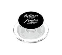 Proverbs 22:7 Borrower Is Servant To The Lender Debt Free PopSockets PopGrip for MagSafe