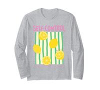 Proverbs 25:28 Biblical Wisdom Lemons Discipline Long Sleeve T-Shirt