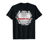 Proverbs 3:5-6 Bible Verse Religious Christian Men and Women T-Shirt