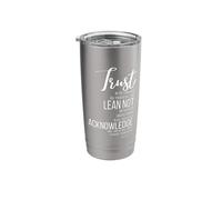 Proverbs 3:5-6 Trust in Lord Scripture with All Your Heart Stainless Steel Insulated Tumbler