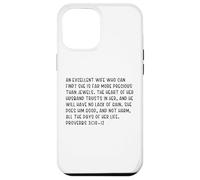 Proverbs 31:10-12 An excellent wife who can find? She is far Case for iPhone 12 Pro Max