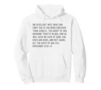 Proverbs 31:10-12 An excellent wife who can find? She is far Pullover Hoodie