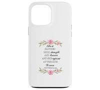 Proverbs 31:25 Design Case for iPhone 13 Pro Max