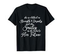 Proverbs 31:25 She is Clothed in Strength Dignity Christian T-Shirt
