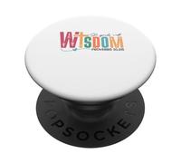 Proverbs 31:26 She Speaks with Wisdom Colorful PopSockets Adhesive PopGrip