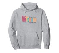 Proverbs 31:26 She Speaks with Wisdom Colorful Pullover Hoodie