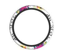 Proverbs 31 28 Steering Wheel Cover Universal 15 Inch Advanced Anti Slip Breathable Car Steering Wheel Accessories for Men and Women