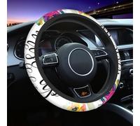 Proverbs 31 28 Steering Wheel Cover Universal 15 Inch Sports Style Elastic Breathable Comforts Car Steering Wheel Accessories