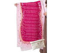 Proverbs 31 Prayer Scarf for Women | Soft Modal Wrap 27"x79" | Prayer Shawl with Bible Verses | Christian Gift for Her, Pink, Large