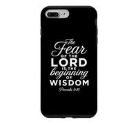 Proverbs 9:10 The Fear Of The Lord Wisdom Scripture Bible Case for iPhone 7 Plus/8 Plus