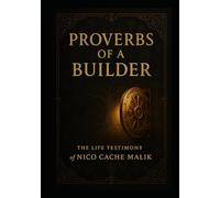 Proverbs of a Builder: The Life Testimony of Nico Cache Malik: Part 1 & Part 2 Answer Key to Triadic Codes of Origin, Covenant & Execution