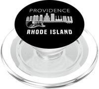Providence City Skyline Music Rhode Island Providence PopSockets PopGrip for MagSafe