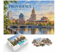 Providence Paper Jigsaw Puzzle 1000pcs (70x50cm) Gift for Adults | For quiet time before New Year, this adult jigsaw puzzle with 1000 pieces offers a longer activity for the holidays.