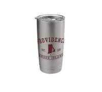 Providence Rhode Island Est. 1636 Vintage Stainless Steel Insulated Tumbler