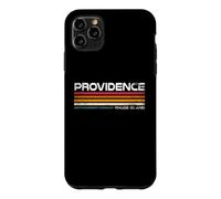 Providence Rhode Island Retro Stripes Vintage City Design Case for iPhone 11 Pro Max