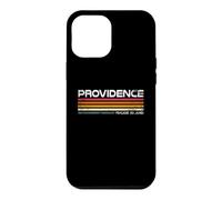 Providence Rhode Island Retro Stripes Vintage City Design Case for iPhone 12 Pro Max