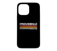 Providence Rhode Island Retro Stripes Vintage City Design Case for iPhone 13 Pro Max