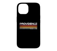 Providence Rhode Island Retro Stripes Vintage City Design Case for iPhone 14